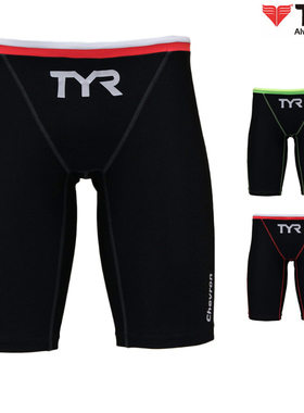 日本代购TYR游泳短裤男士2022新款专业运动训练泳衣平角五分及膝