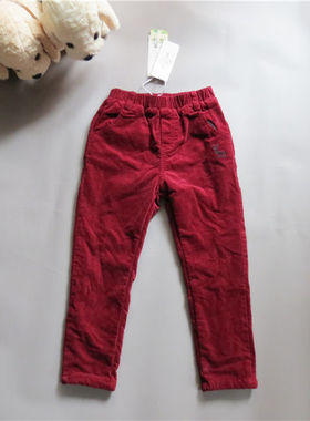 冬款宝儿童装加厚加绒裤子57121