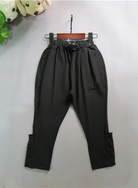 宝儿童装裤子春秋款中童宽松休闲裤50768