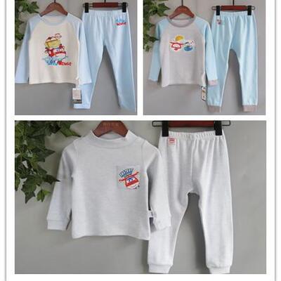 男童纯棉秋衣秋裤套装