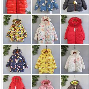 盈H联名史N比小黄Y儿童羽绒服男童女童时尚 休闲羽绒衣保暖羽绒服