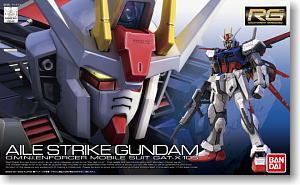 【孩仕宝】玩具模型 高达 RG Aile Strike Gundam SEED 强袭 蓝标