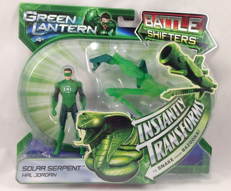 【孩仕宝】玩具模型 正义联盟 dc 绿灯侠 哈尔 乔丹 蛇 变形武器