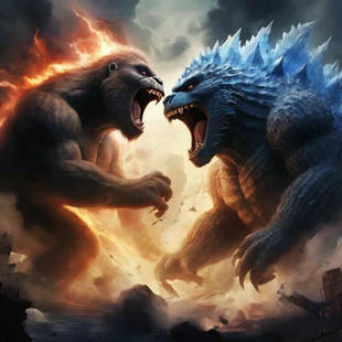 雌雄穆托模型shimo石穆正版彩星哥斯拉大战金刚2手办玩具斯库拉