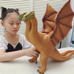 2019怪兽之王哥斯拉软胶电影周边王者基多拉火山模型手办魔斯拉顿