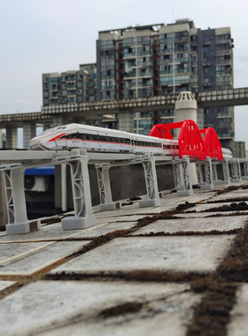 【普乐路】复兴号高铁火车CR400AF拼装模型套装玩具tomy轨道
