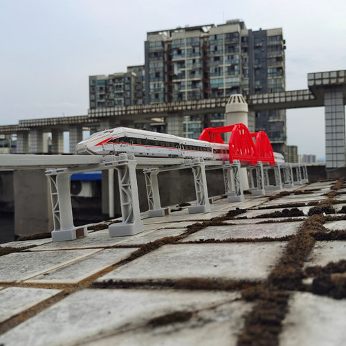 复兴号高铁CR400AF拼装模型