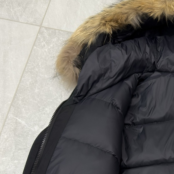 【1114】冬季新款青年流行户外运动休闲男女中长款大毛领羽绒服19