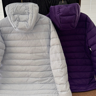 青年流行时尚 新款 冬季 户外运动休闲女士连帽轻便羽绒服19 1220