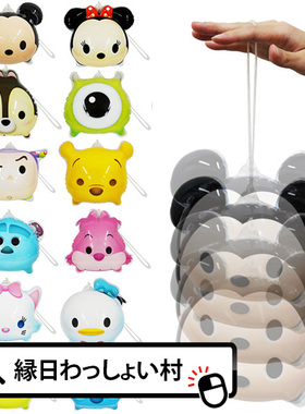 TSUM充气溜溜球Disney角色拍拍球 迪士尼人偶弹力提线气球 共12款