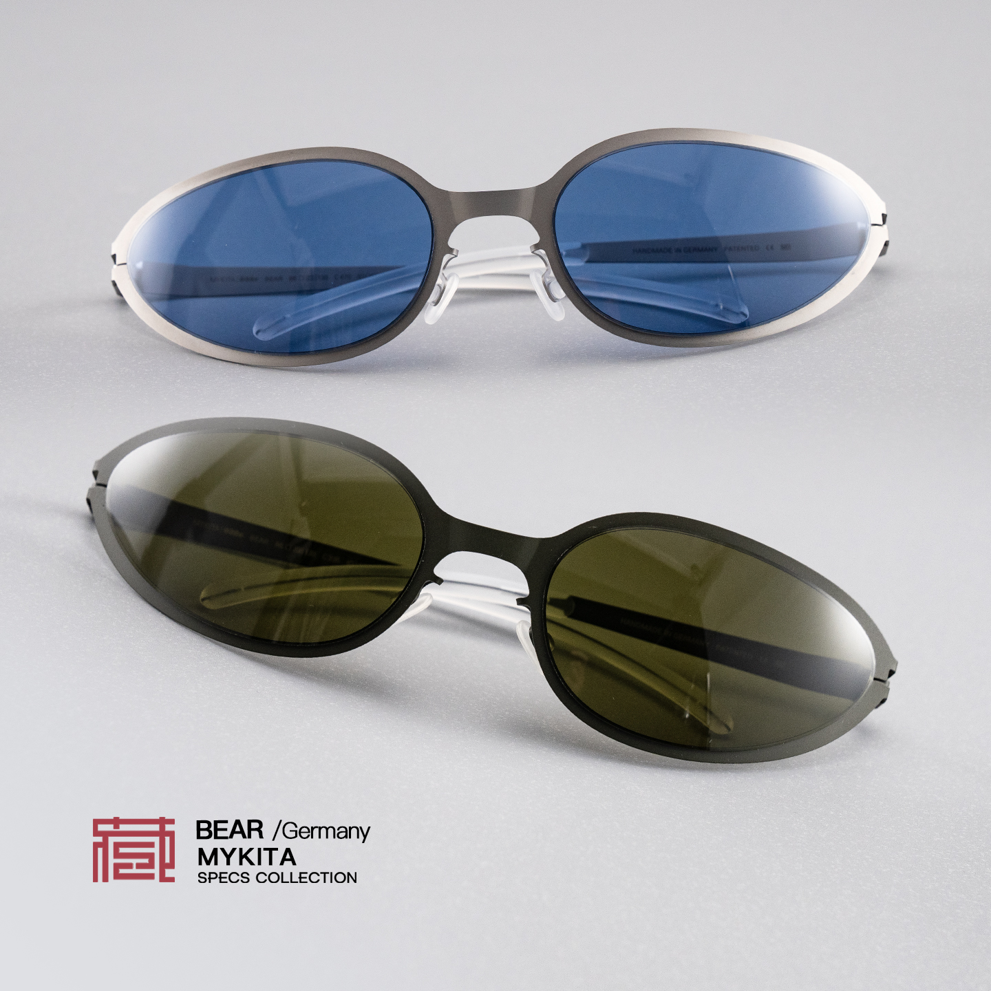 德国手工薄钢无螺丝MYKITA太阳镜