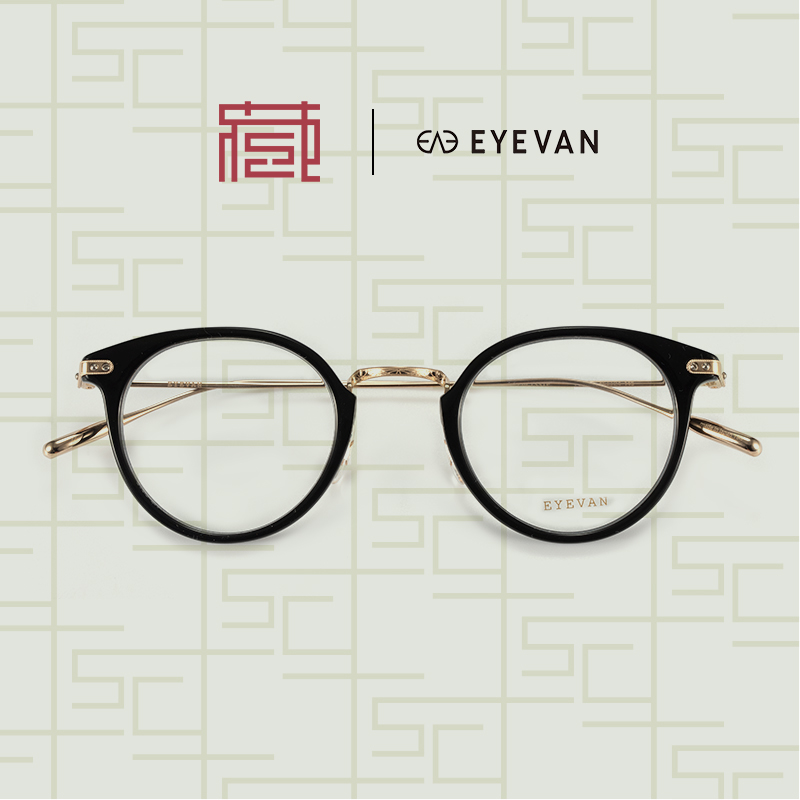 eyevan眼镜chrissie社金属全框
