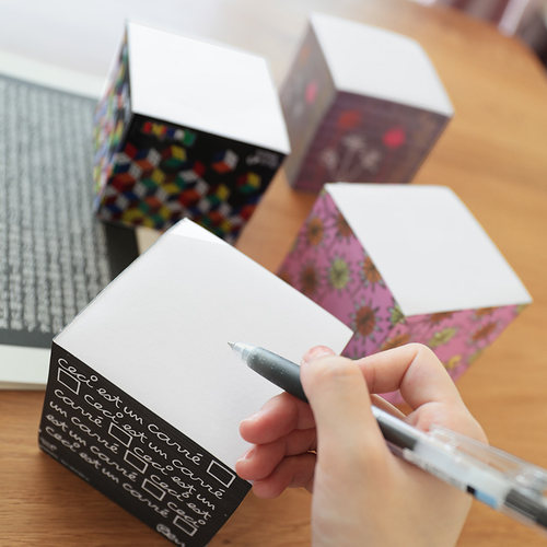 法国可撕加厚纸砖便条