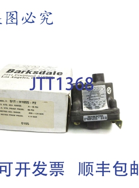 原装供应BARKSDALE D1T-H18SS-P2 480VAC 3A .4-18PSI NSMP