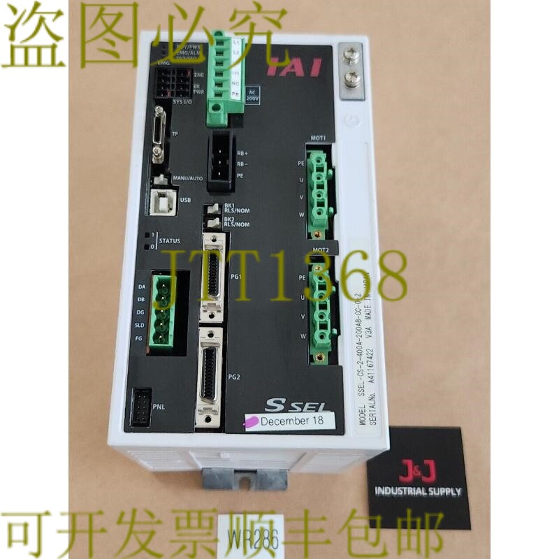 原装供应IAI SSEL-CS-2-400A-200AB-CC-0-2 控制器模块 + !