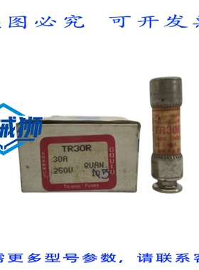 原装供应 GOULD SHAWMUT TR30R 250VAC 30A（5个装）（WH/PK）NSM