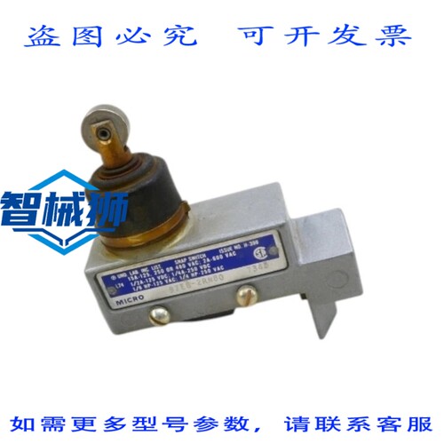 原装供应 微动开关 BZE6-2RN80 600VAC 2ANSNP