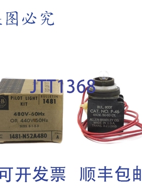 原装供应罗克韦尔AB 1481-N52A480 A 系列 480V 黑/黄 NSMP