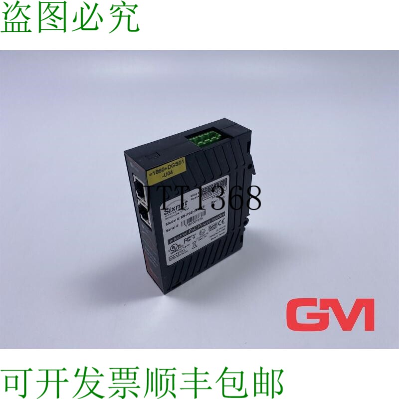 原装供应Sixnet 工业 PoE 电源注入器 PSE-24V-1 EB-PSE-24V-1B R