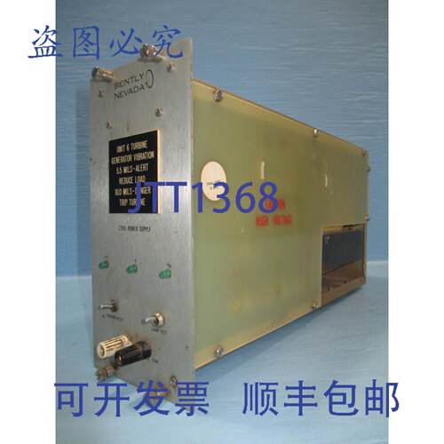 原装供应Bently Nevada 7200 电源 PLC 模块 720500108 PS S-7200