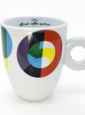 意大利illy2015EXPO米兰世博会徽典藏杯 米兰世博拿铁对杯礼盒