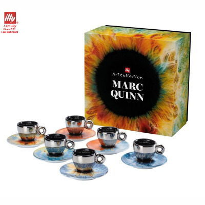 意大利illy2018年典藏杯 Marc Quinn 眼睛虹膜倒影ESPRESSO浓缩