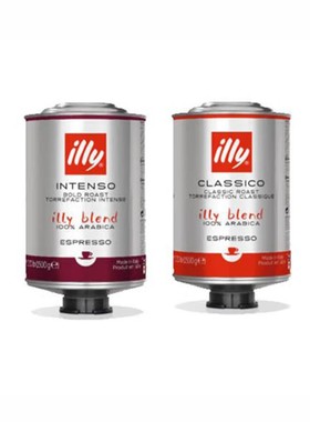 意大利illy咖啡商用家用1.5公斤/3公斤桶装咖啡豆大桶中/深烘焙豆