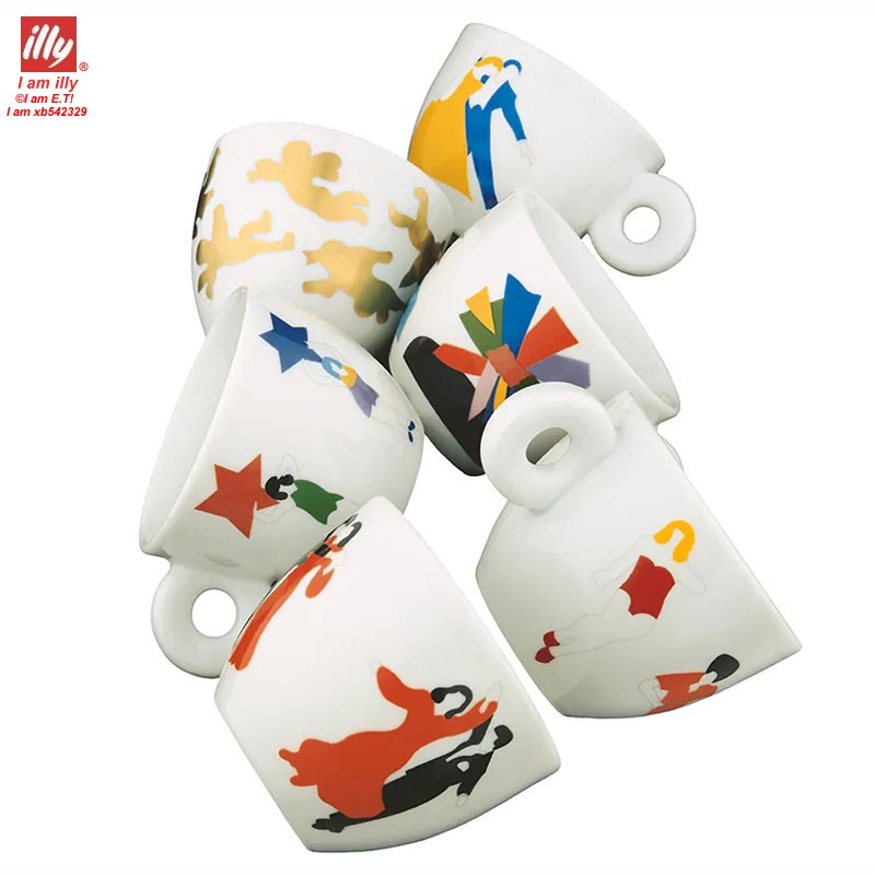 意大利illy浓缩咖啡杯芭蕾舞者