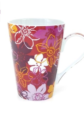 德国KONITZ马克杯 泰国产酷尼子花朵咖啡杯 店主推荐拿铁杯随手杯