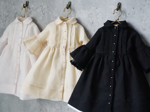 迷路的猫bjd棉麻复古连衣裙普六分娃4分定制娃衣BJD娃服新品