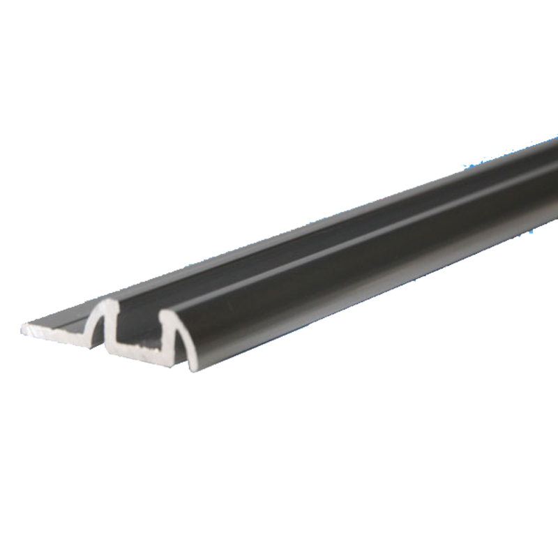 厂家供应家具滑轨移门轨道 兴达t50型侧装地轮上下轨套装2.5米