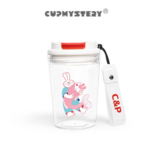 CupMystery玻璃杯礼品熊猫玻璃杯