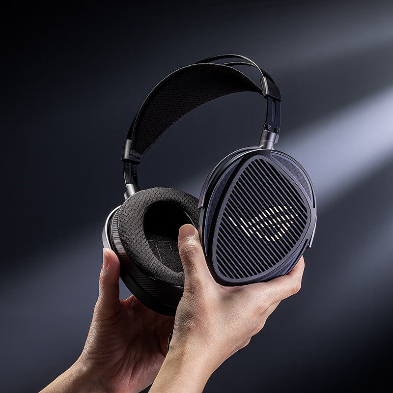 ROG臻世 HIFIMAN 头戴式耳机平板振膜发声单元舒适佩戴