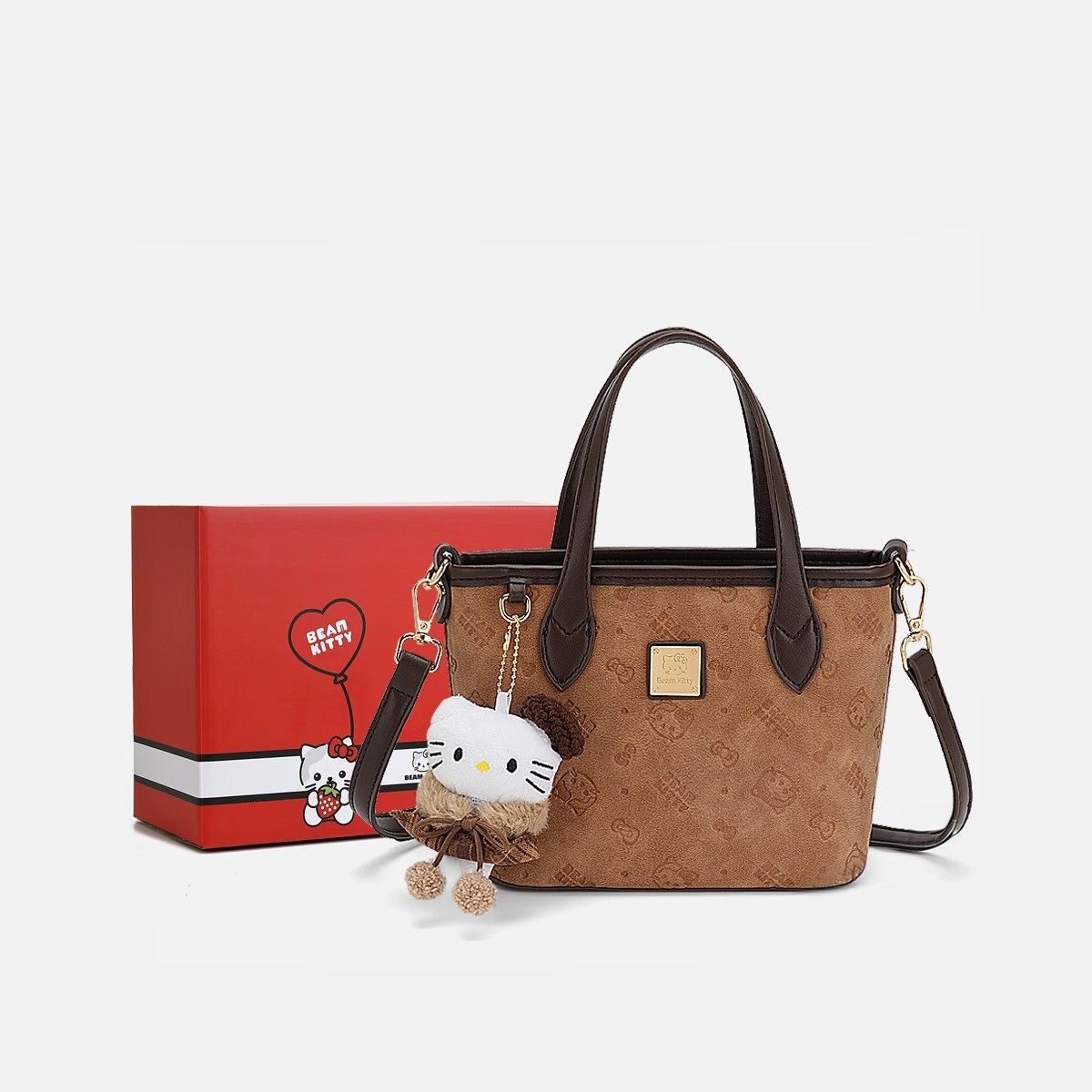 官方正品beamKitty2026新款复古磨砂托特包女大容量通勤菜篮子包,箱包皮具/热销女包/男包,托特包,淘宝优惠券,粉丝福利购,淘宝优惠卷