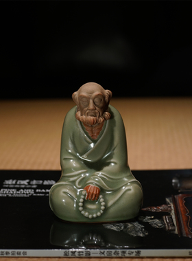 严卫恩 小达摩 摆件造型佛像