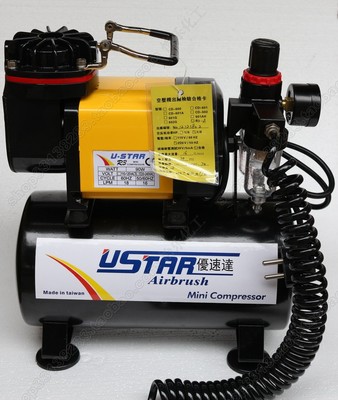 U-STAR R3A AIRCOMPRESSOR 优速达带气罐双水隔气泵 压缩机