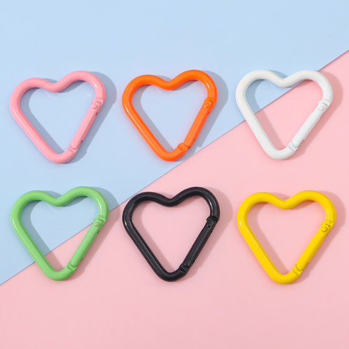 合金DIY钥匙扣背包挂钩彩色配件