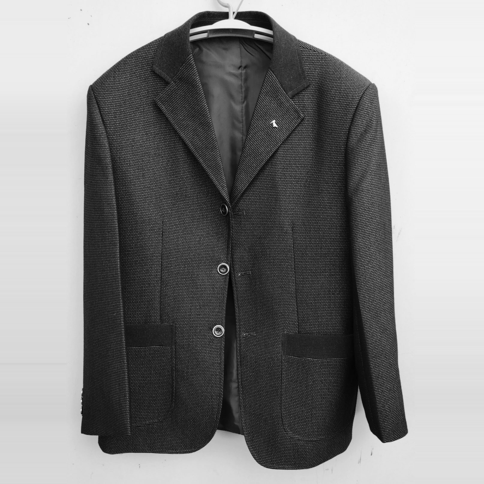 清仓尾单货中老年男士春秋装爸爸休闲西服拼色外套父亲小西装单件