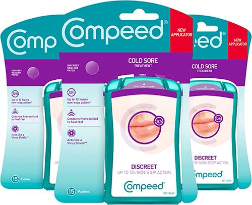 美国代购Compeed Cold Sore Discreet Healing Patch, 45 Patches