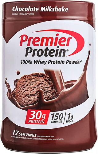 美国代购Premier Protein Whey Powder, Chocolate, 24.5 Oz