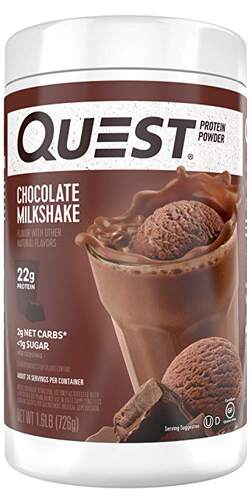 Quest Nutrition Chocolate Milkshake Protein Powder, High Pro