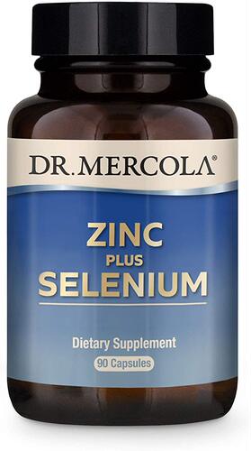 美国代购Dr. Mercola Zinc Plus Selenium Dietary Supplement