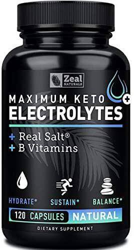 美国代购Keto Electrolyte Supplement (120 Capsules) Maximum
