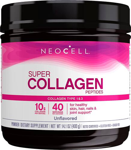 美国代购NeoCell Super Collagen Powder, 10g Collagen Peptides