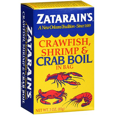 美国代购Zatarain's Crawfish, Shrimp & Crab Boil, 3 oz (Pack