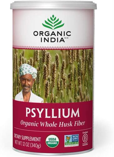 美国代购Organic India Psyllium Herbal Powder - Whole Husk Fi