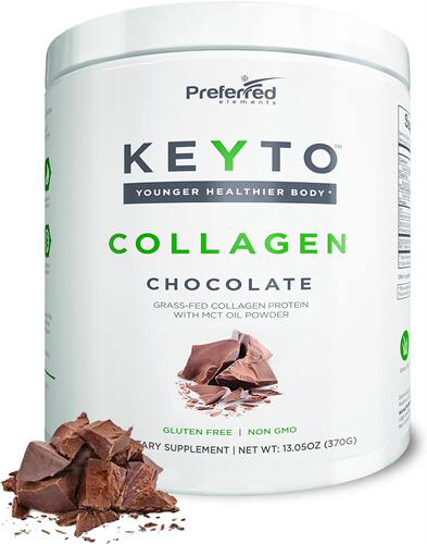 美国代购Keto Collagen Protein Powder with MCT Oil – Keto an
