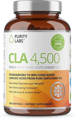 Purity Labs CLA 4,500MG Safflower Oil Number One Weight Loss