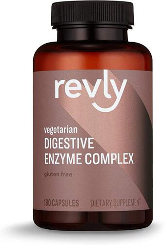 Amazon Brand - Revly Digestive Enzyme Complex, Supports Heal