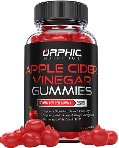 Apple Cider Vinegar Gummies - 1000mg - Formulated for Weight